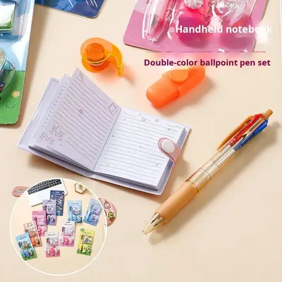 4 in 1 Cartoon Stationery Set